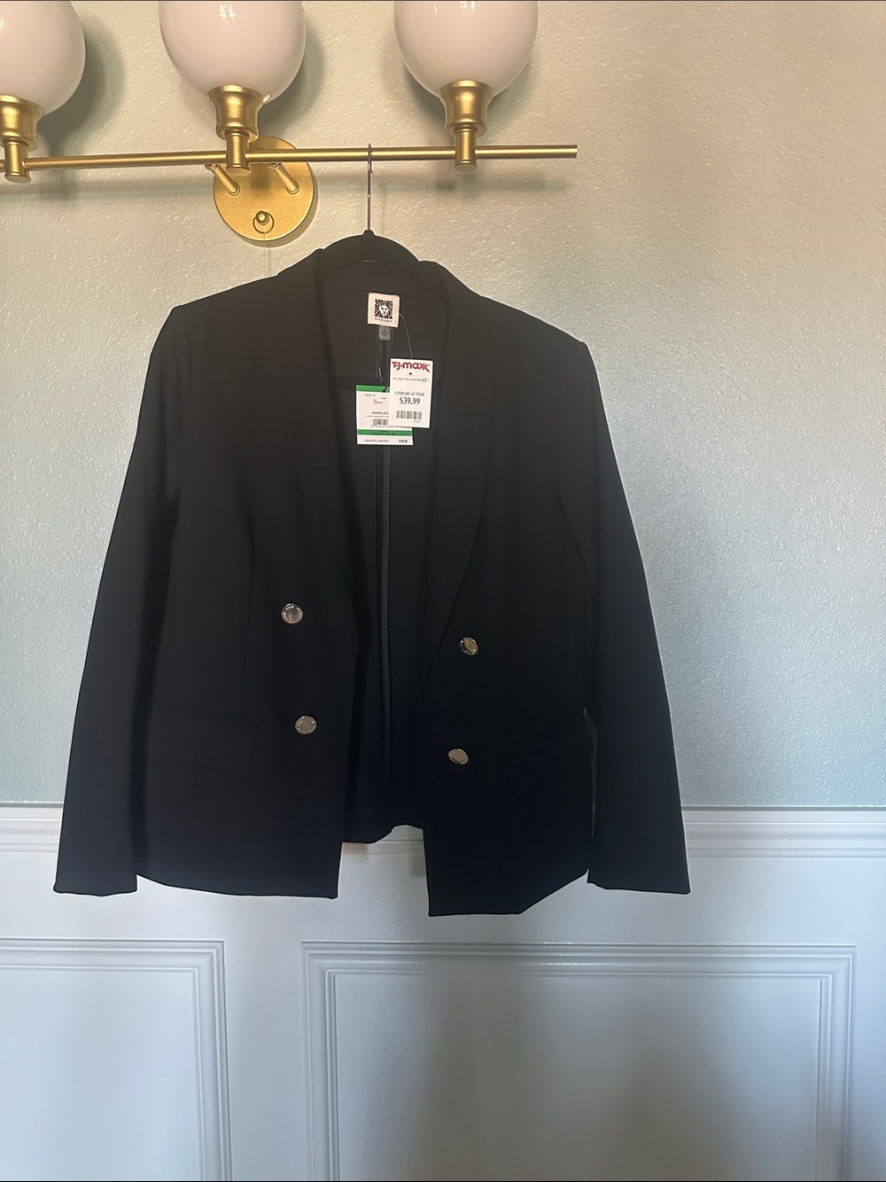 NWT Anne Klein Blazer in black